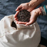 natural meditation and yoga cushion Zafu, with buckwheat hulls (husks) by Made By Coopers