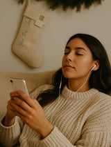 Christmas Stocking with Meditation (empty to build your own gift)